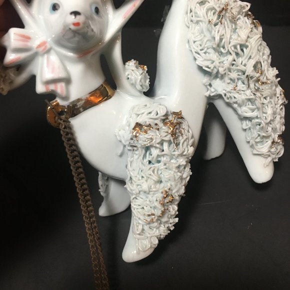 Vintage Mother and Baby Poodle Ceramic Noodle Figurines. - Picture 12 of 16